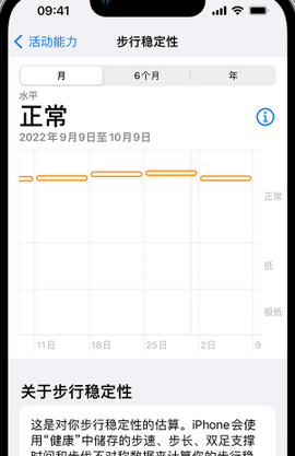 工农iPhone手机维修如何在iPhone开启'步行稳定性通知'