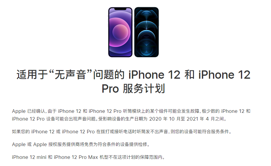 工农苹果手机维修分享iPhone 12/Pro 拨打或接听电话时无声音怎么办 